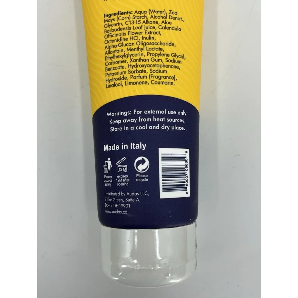 Audas Cool Anti-Chafing Cooling Gel 3.38 fl oz / 100 ml